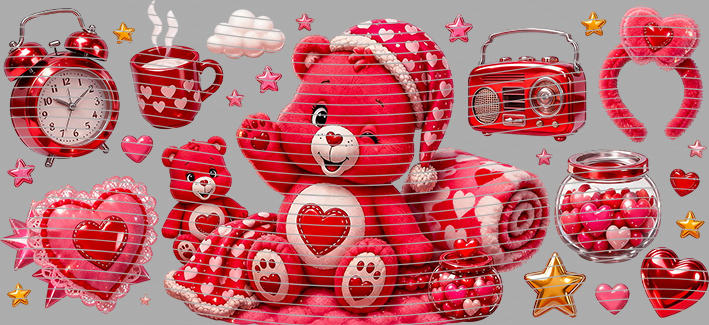 16oz Care Bears-Be-252